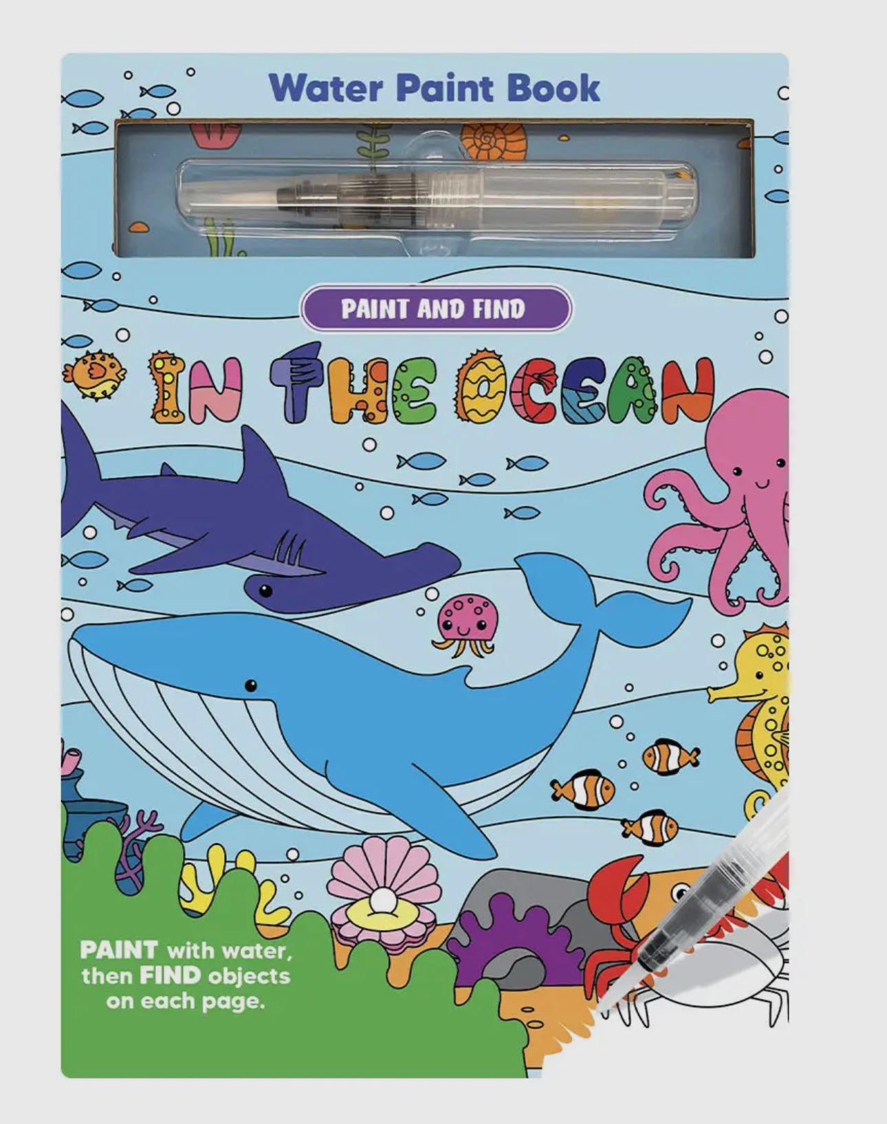 Paint & find in the ocean