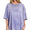 Acid wash boyfriend tee - purple