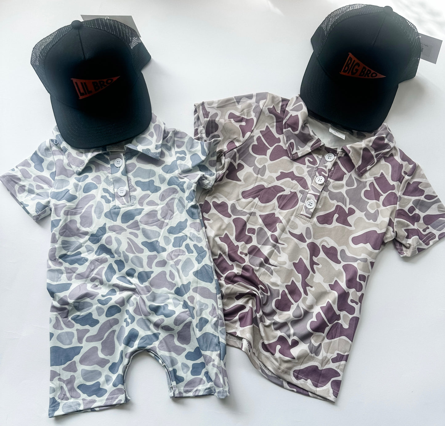 Camo short sleeve top