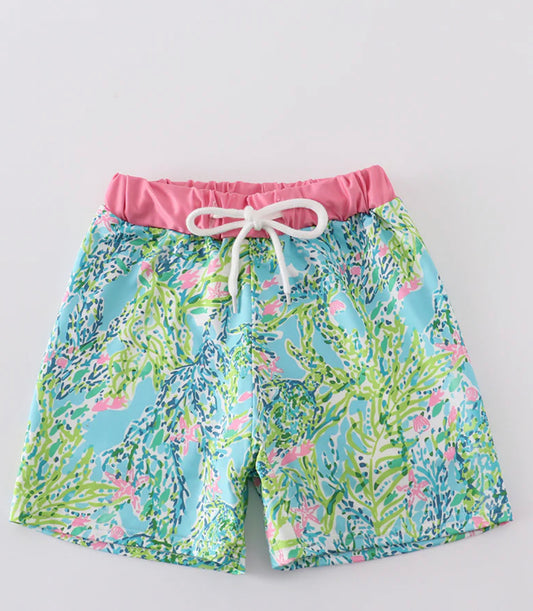 Green island boys swim shorts