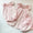 Pink dot smocked dress
