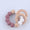 Wood & silicone teether ring