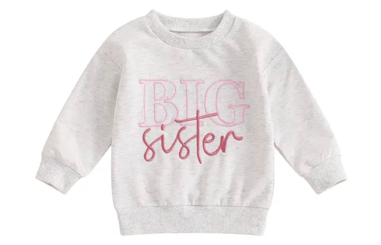 Big sister pullover