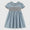 Blue smocked dress