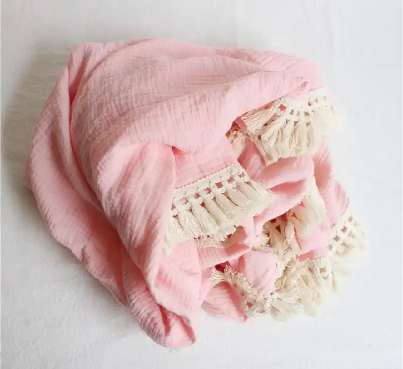 Tassel blanket - embroider me!