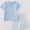 Blue cross boys short set