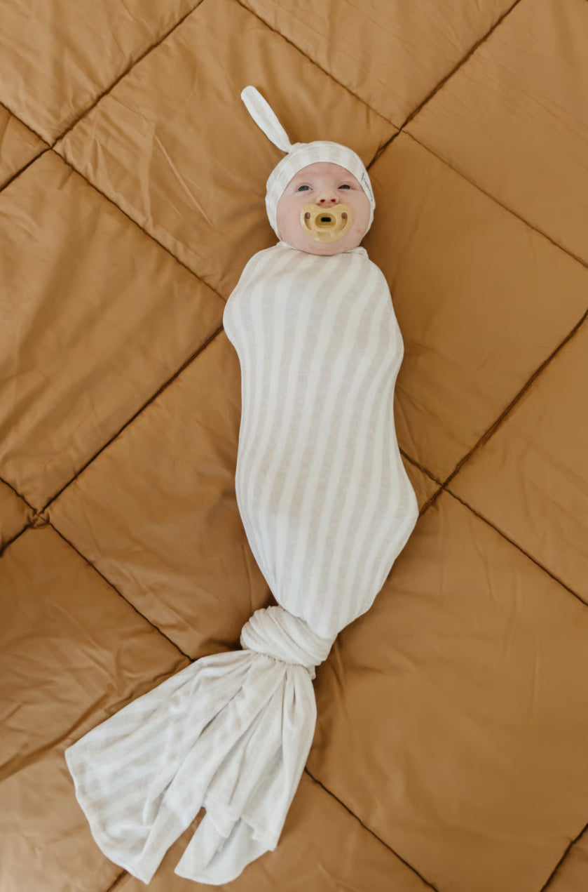 Coastal swaddle blanket