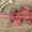 Scalloped headband bow 4.5in