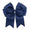 Large alligator clip bow
