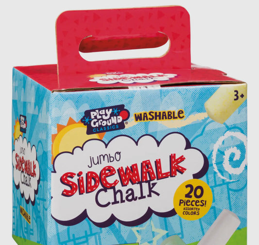 Jumbo side walk chalk