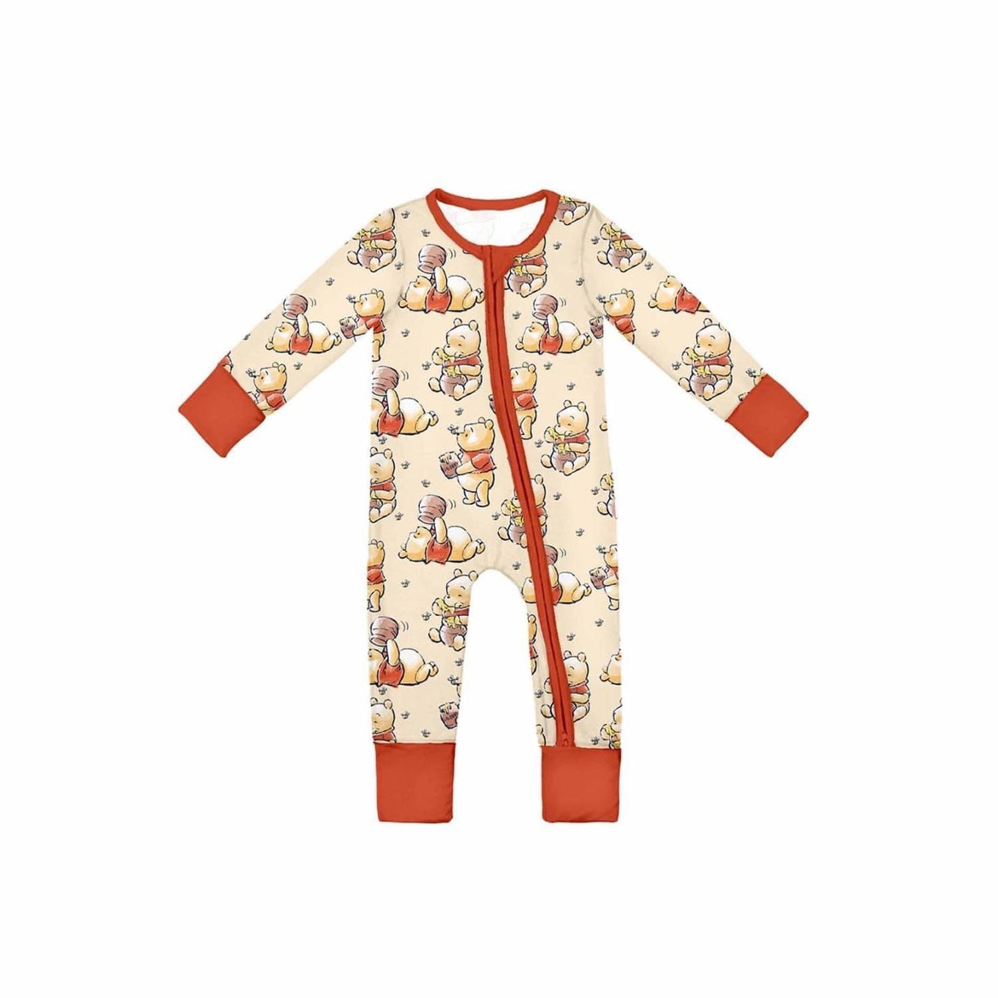 Honey bear bamboo zippy