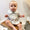 Smocked cross collar bubble