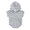Grey checkered hooded romper