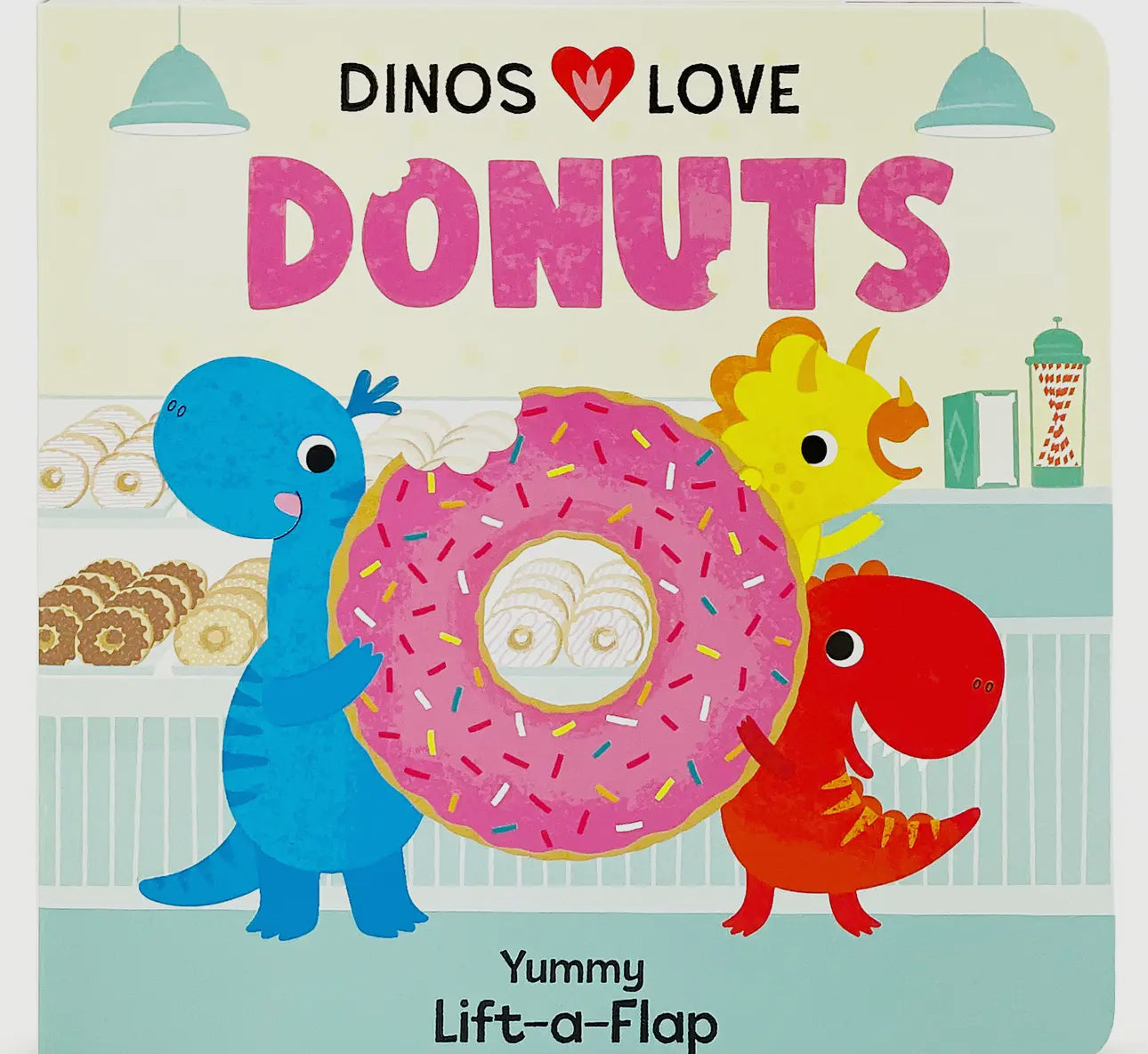 Dino’s love donuts book
