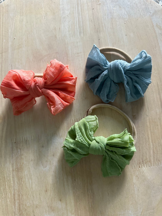 Mini nylon bows
