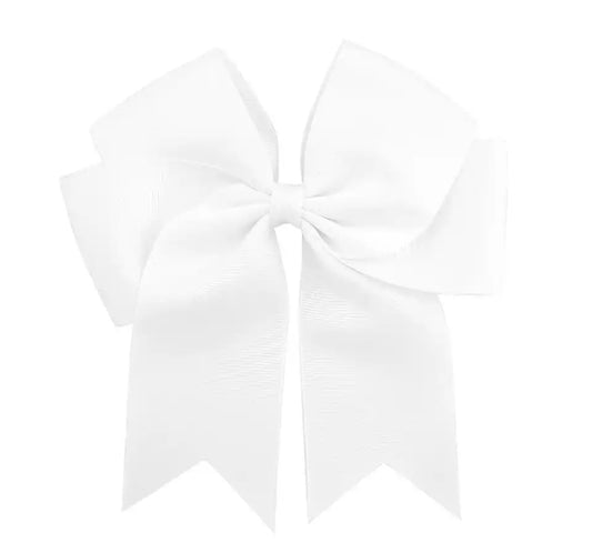 Large alligator clip bow