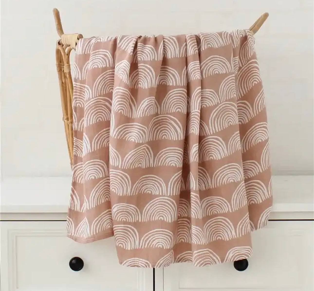 Newborn multi use blanket/burp cloth