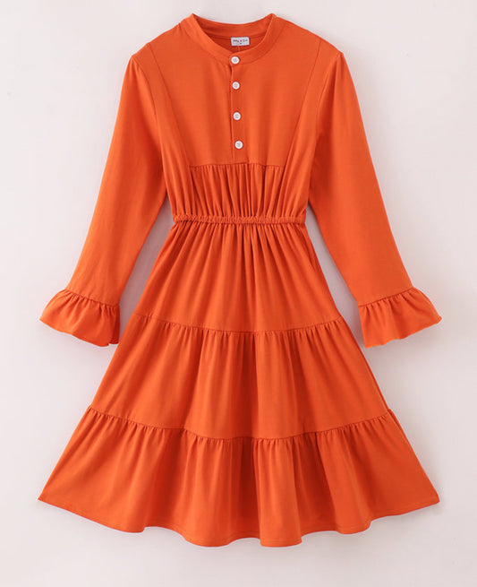Rust mom dress