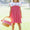 Watermelon scallop dress