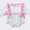 Pink bow bubble