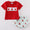 Watermelon smocked bloomer set