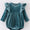 Teal velvet bubble