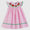 Pink watermelon smocked dress