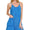 Acid wash pocket romper -blue