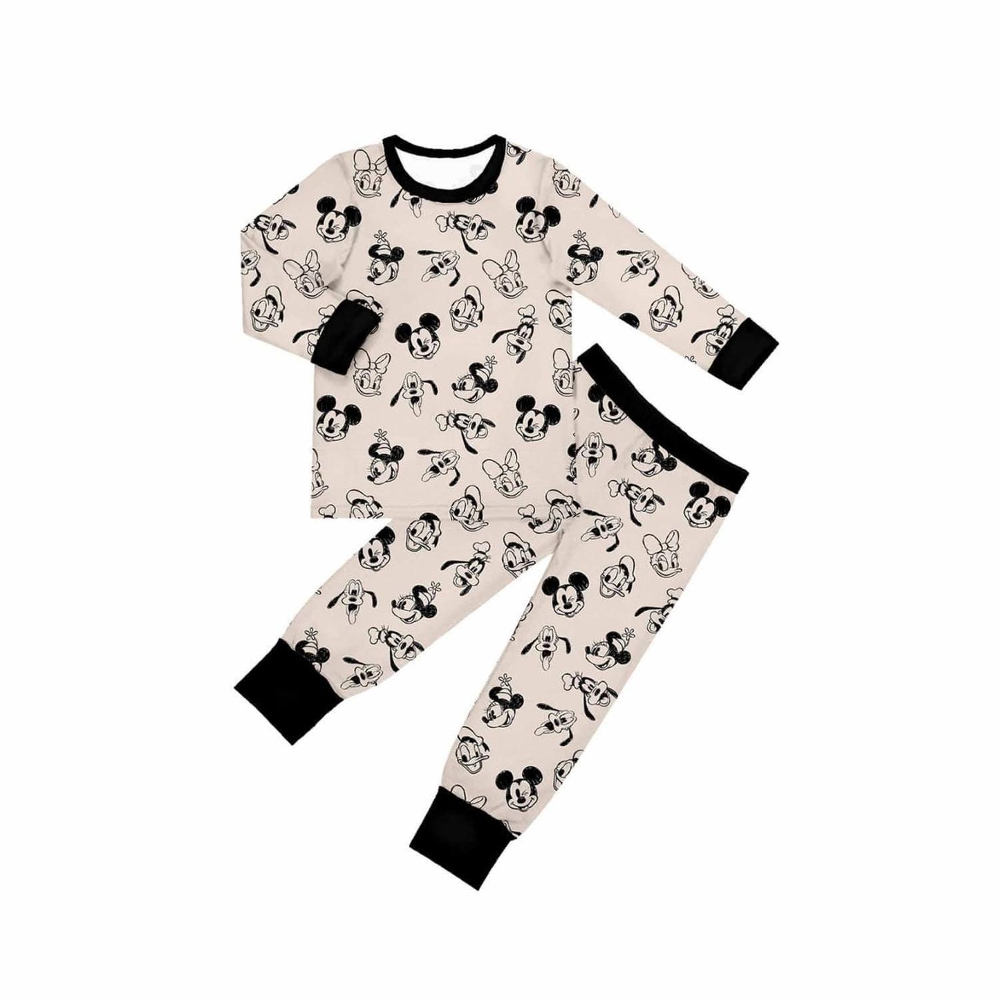 Mouse friends bamboo set