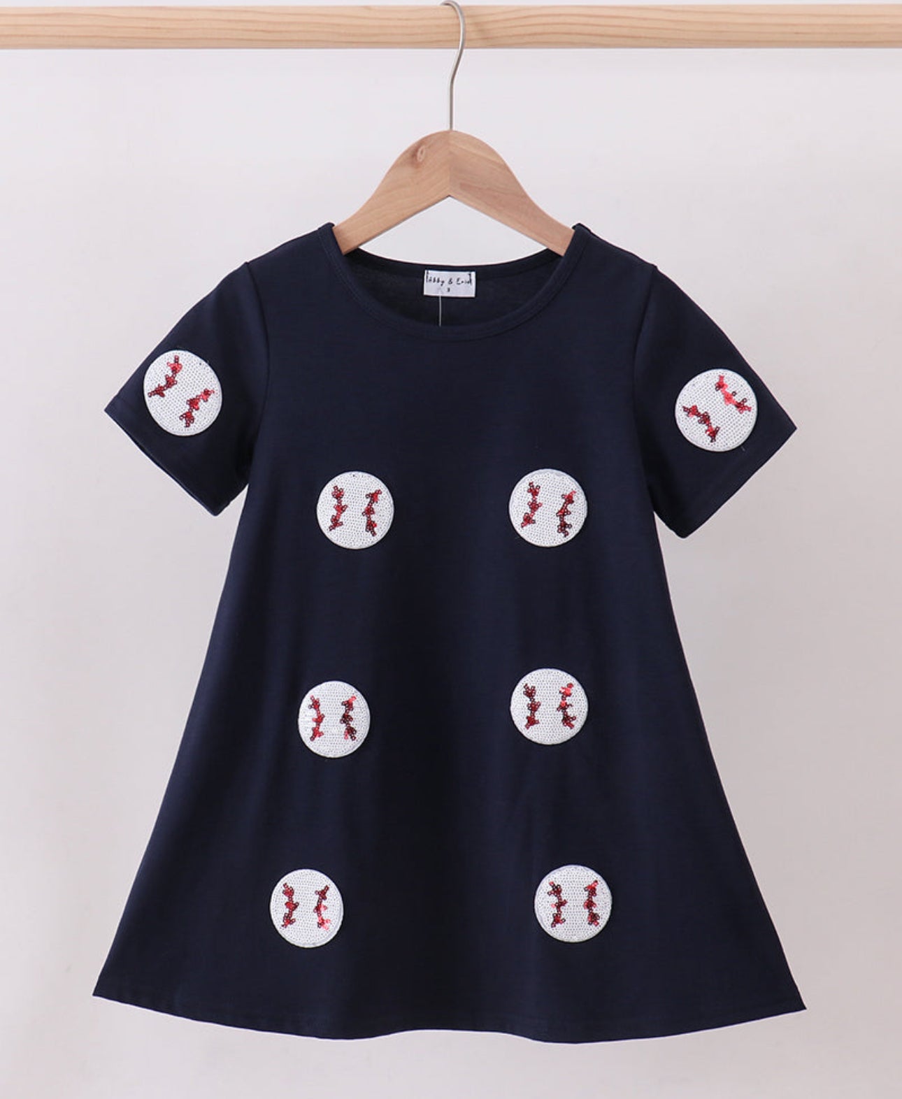 Sequin baseball dress
