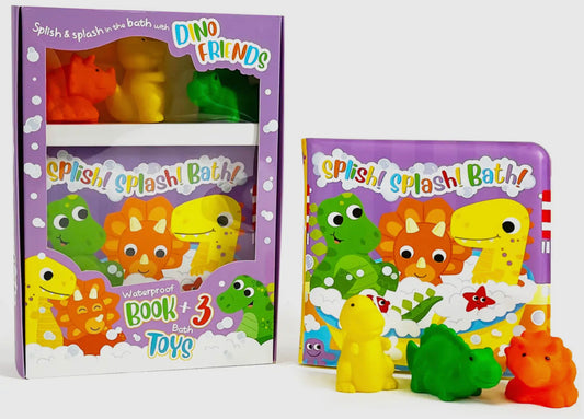 Splish! Splash! Bath! Waterproof bath book & toy set