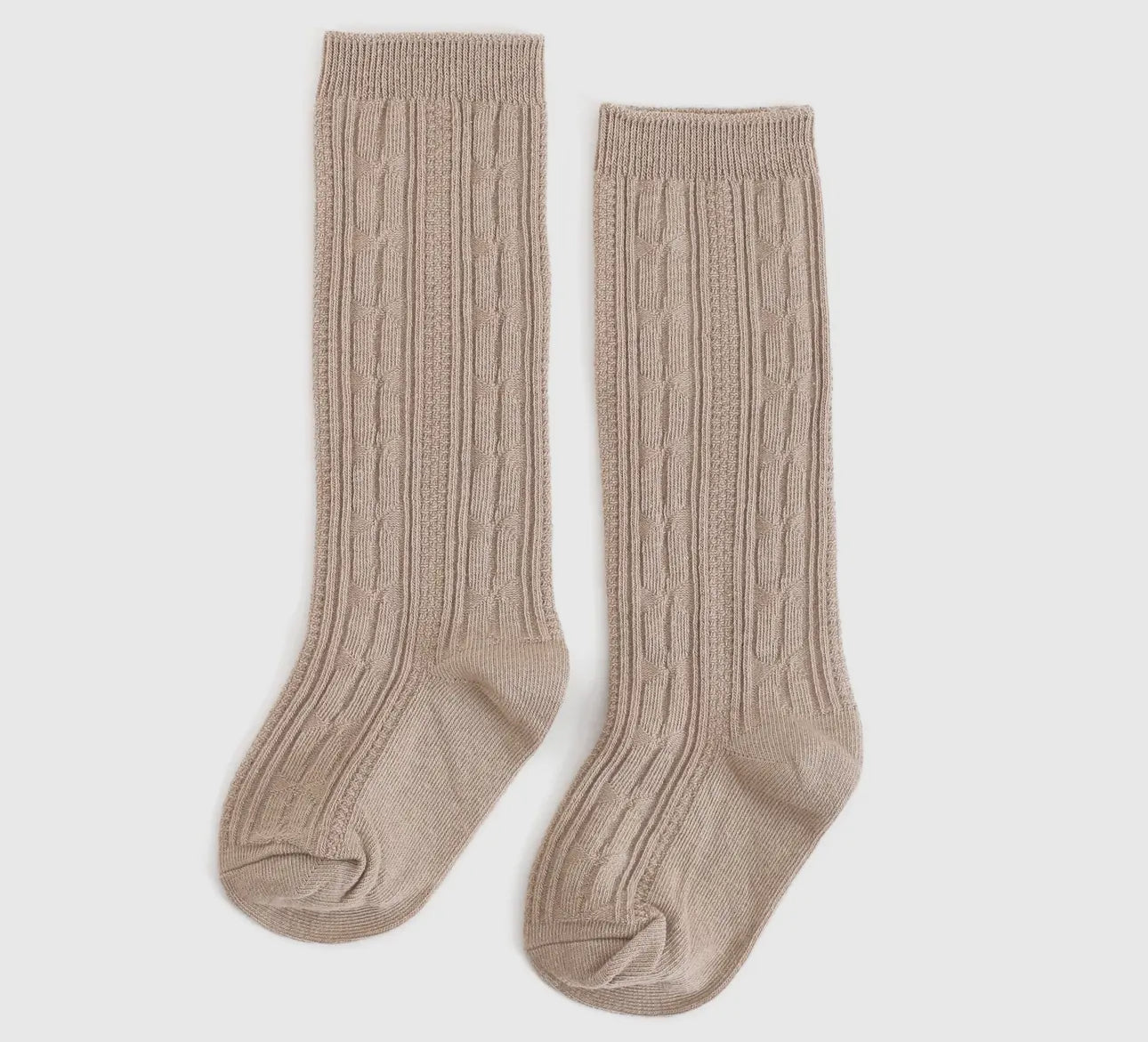 Oatmeal fancy socks