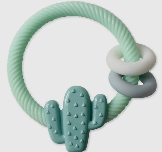 Itzy Ritzy silicone teether rattle