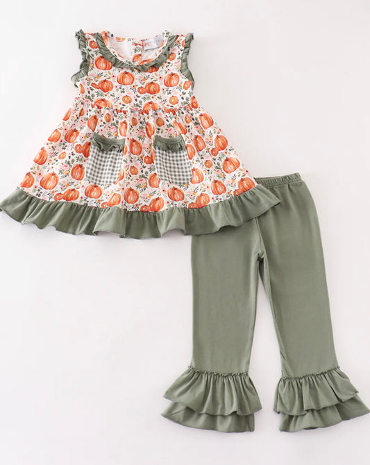 Pumpkin pant set