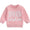 Big sister pink pullover