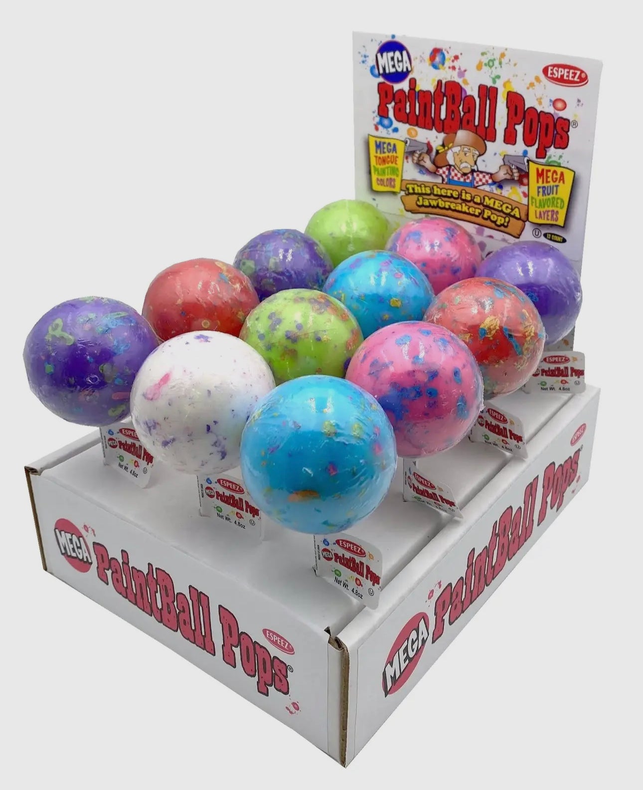 Mega paint ball sucker