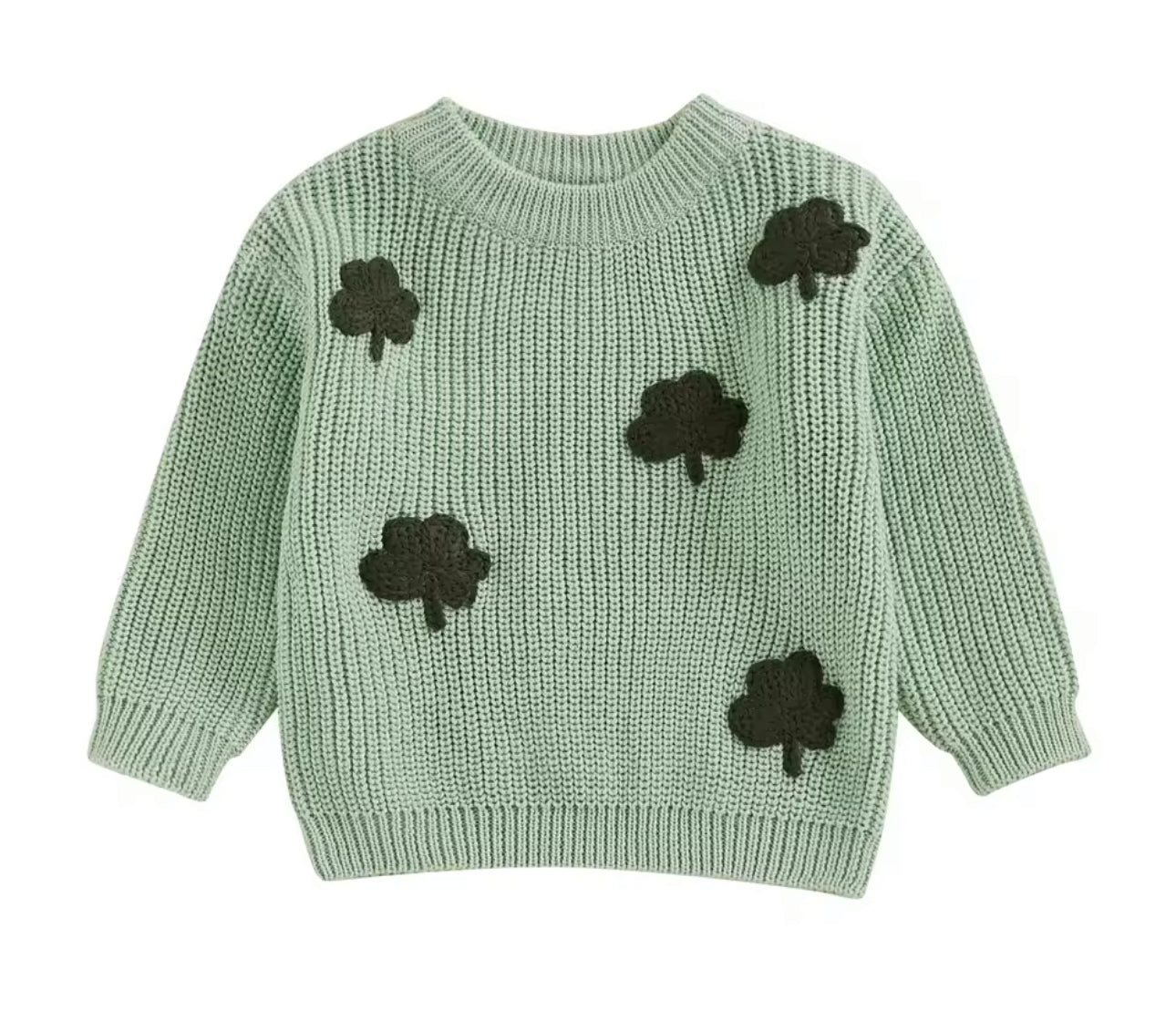 Clover knit sweater