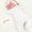 White Double ruffle footie