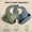 2 pack prep silicone bibs - slate