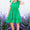 Green ruffled dress SIZE M