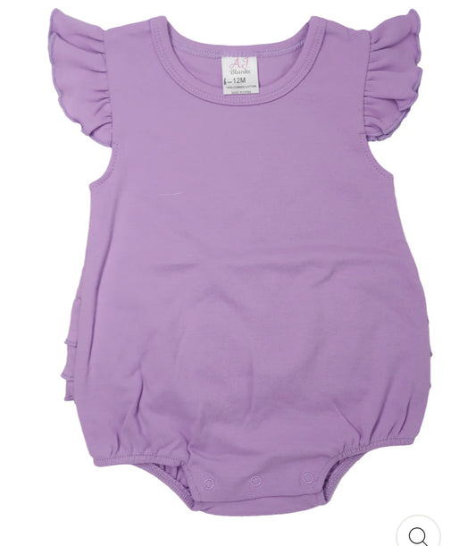 Purple ruffle bubble - embroider me