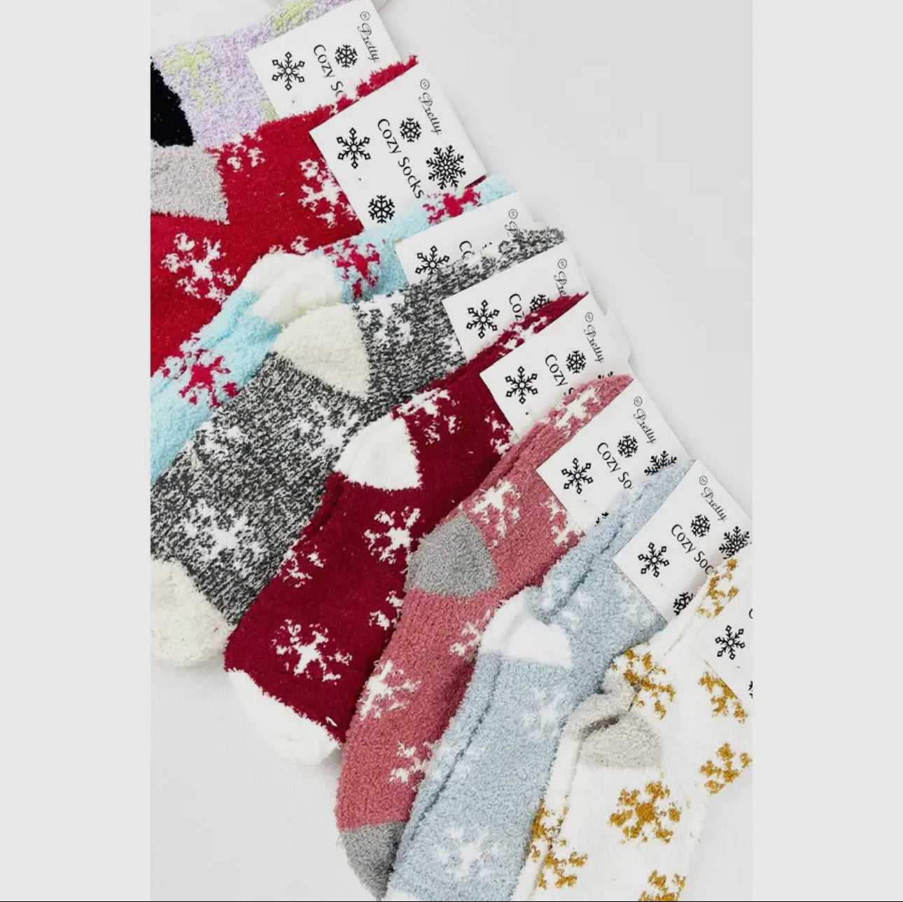 Snowflake socks