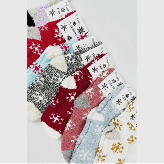 Snowflake socks