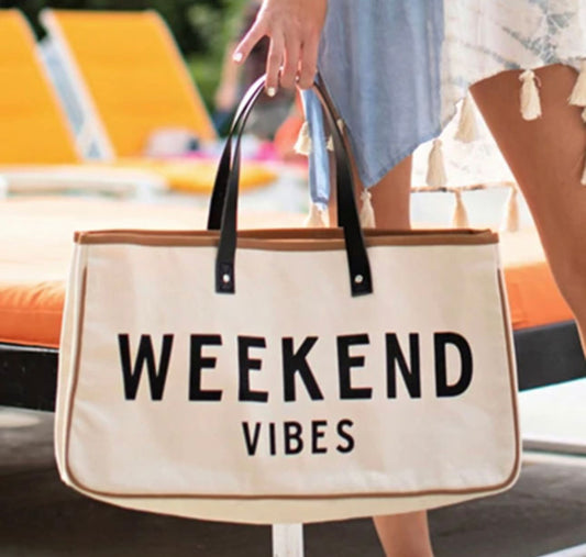 Weekend Vibes Tote Bag