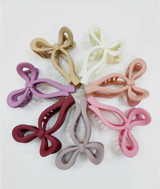 Bow hair clip