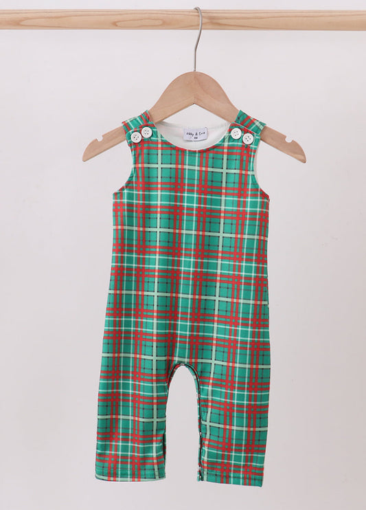 Christmas plaid long all