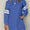 Blue stripe dress