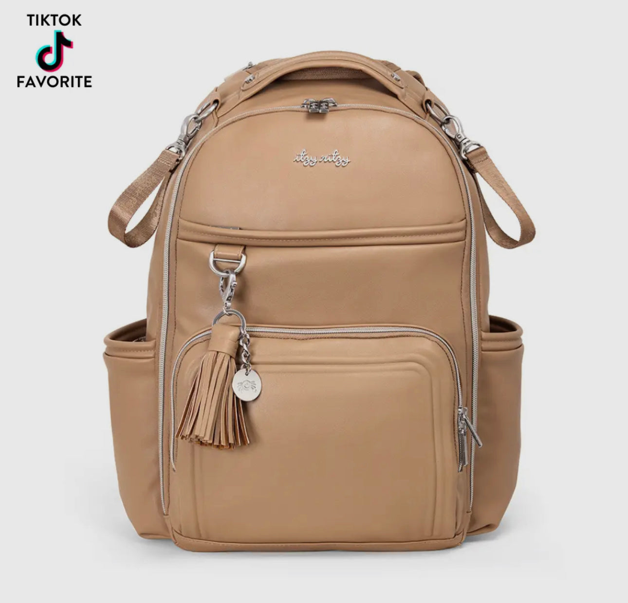 Chai latte boss plus itzy ritzy backpack diaper bag