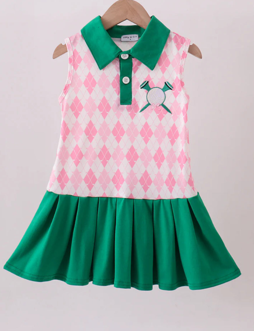 Girls golf dress
