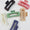 Matte embossed rectangle hair clip